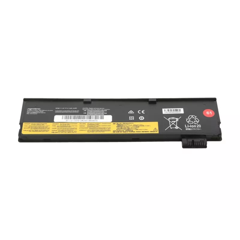 MITSU baterija SB10K97582, skirta Lenovo ThinkPad T470 T570 - 2140 mAh (24 Wh)