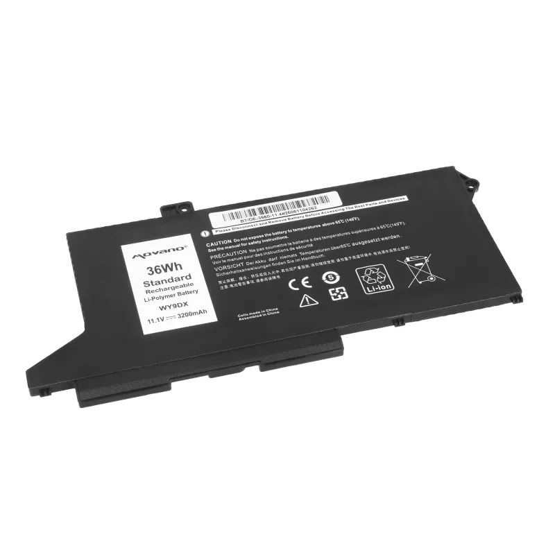 MITSU Battery WY9DX, skirta Dell Latitude 5520 5420 Precision 3560 - 3200 mAh (36 Wh)