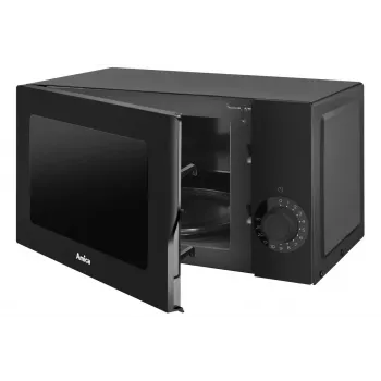 AMICA Mikrobangų krosnelė su griliu AMGF17M2B, 17L, 700W, juoda