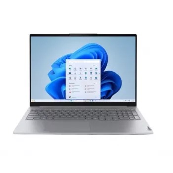 LENOVO ThinkBook 16 G8 nešiojamas kompiuteris, Intel Core Ultra 7 255H, 16GB RAM, 512GB SSD, 16.0 inch WUXGA, Arctic Grey, Windows 11 Pro, 3 metų garantija + CO2 kompensavimas