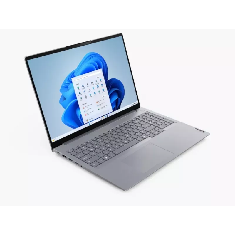 LENOVO ThinkBook 16 G8 nešiojamas kompiuteris, Intel Core Ultra 7 255H, 16GB RAM, 512GB SSD, 16.0 inch WUXGA, Arctic Grey, Windows 11 Pro, 3 metų garantija + CO2 kompensavimas