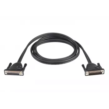 ATEN 2L-2715 KVM rikiavimo kabelis - DB-25 kištukas į DB-25 lizdą, 0,6 m (2 pėdos), juodas