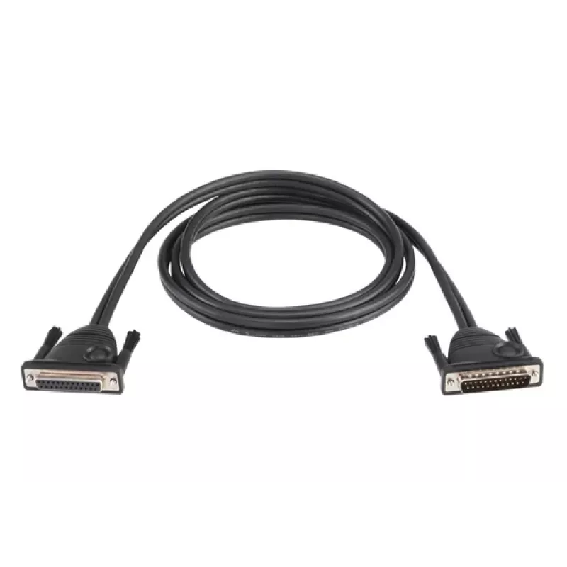 ATEN 2L-2715 KVM rikiavimo kabelis - DB-25 kištukas į DB-25 lizdą, 0,6 m (2 pėdos), juodas