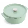 Ketaus emaliuotas puodas KitchenAid 26 cm, pistacijų