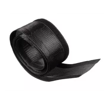 MACLEAN Cable Wire Organiser 1.8m 85mm MCTV-675 Black