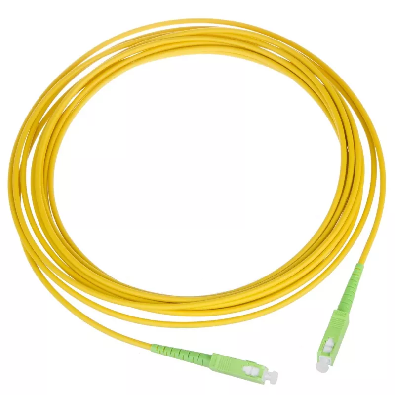 MACLEAN Fiber Optic Patch Cable SC/APC to SC/APC Single-mode Simplex 1m G.657A2