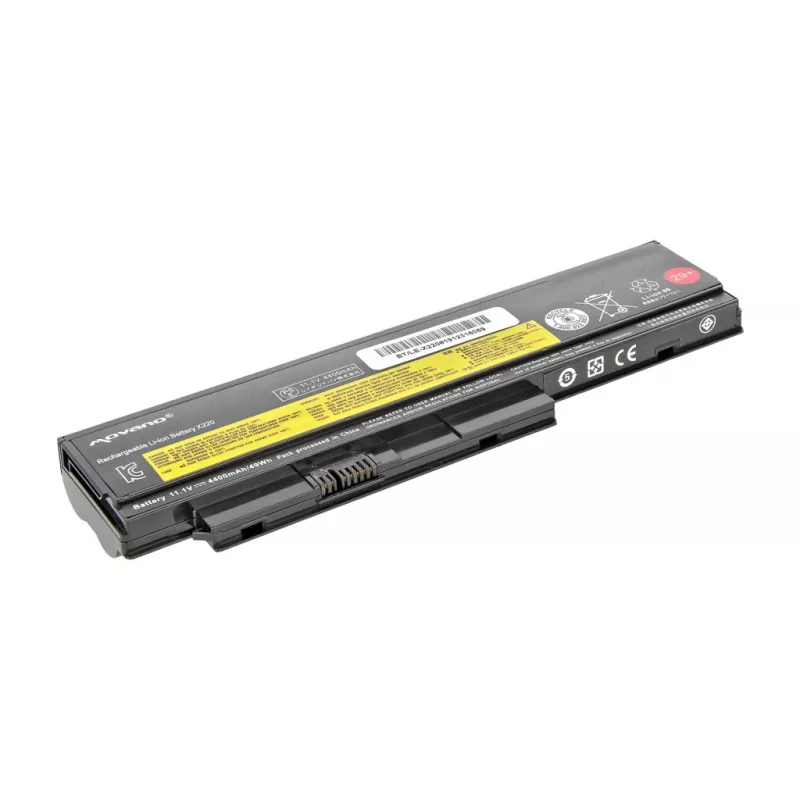 MOVANO baterija 42T4865, skirta Lenovo X220, X220i, X220s, X220T - 4400 mAh (48 Wh)