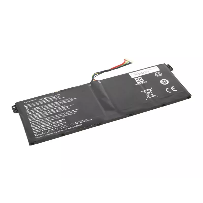 MITSU Battery AC14B3K AC14B7K AC14B8K, skirta Acer E3-111 - 3600 mAh (55 Wh)