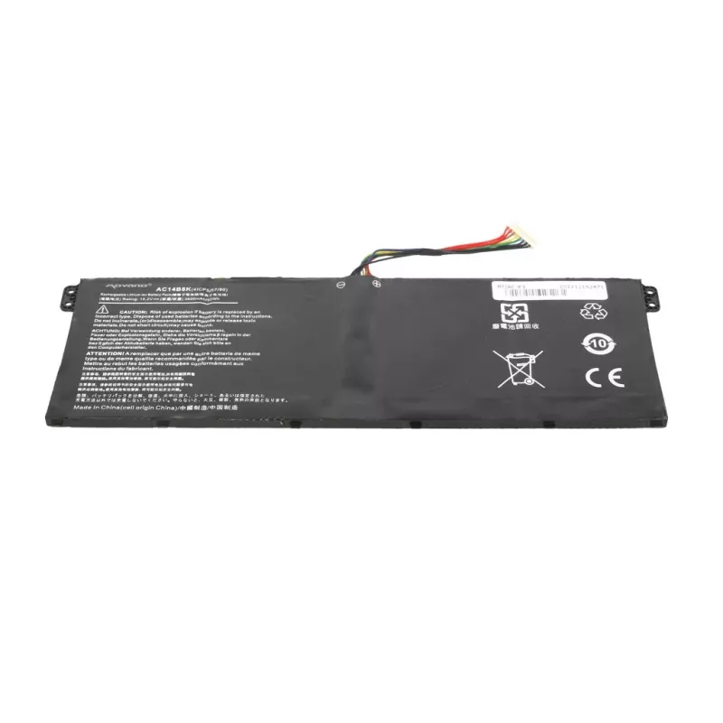 MITSU Battery AC14B3K AC14B7K AC14B8K, skirta Acer E3-111 - 3600 mAh (55 Wh)