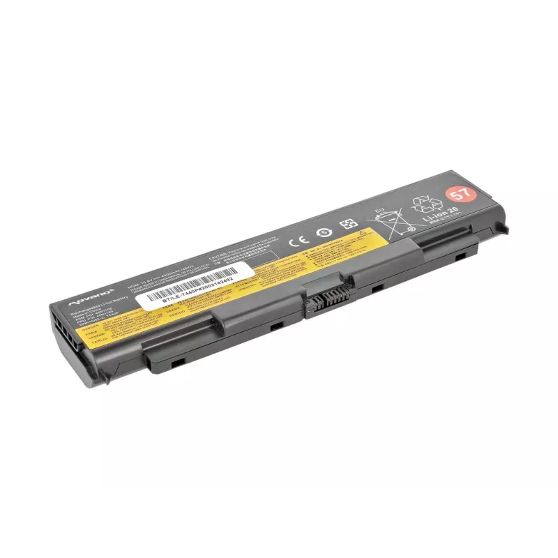 MOVANO akumuliatorius 45N1153, skirtas Lenovo ThinkPad W540 L540 T440P - 4400 mAh (48 Wh)