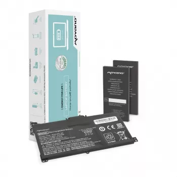 MOVANO baterija BK03XL, skirta HP Pavilion x360 14-BA - 3400 mAh (39 Wh)