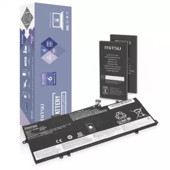 MITSU akumuliatorius, skirtas Lenovo ThinkPad X1 Yoga 4 5 Carbon 7 8 3325 mAh (51 Wh) 15.36V
