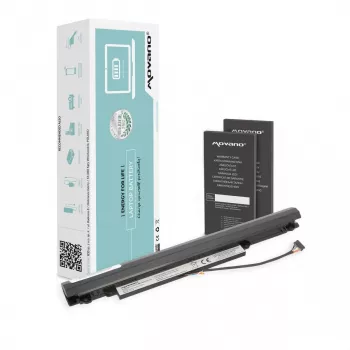 MOVANO akumuliatorius L15S3A02, skirtas Lenovo IdeaPad 110-14IBR 15IBR - 2200 mAh (24 Wh)
