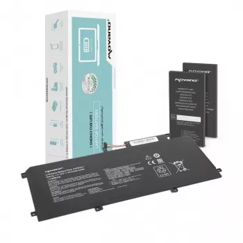MOVANO baterija C31N1411, skirta Asus Zenbook UX305 U305F U305FA UX305CA UX305FA - 3610 mAh (42 Wh)