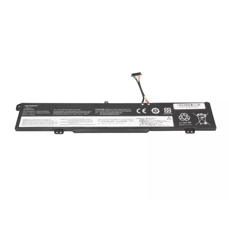 MOVANO baterija L18M3PF1, skirta Lenovo Ideapad L340-15IRH L340-17IRH - 4600 mAh (53 Wh)