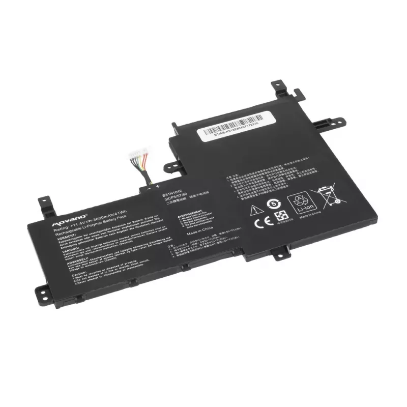 MITSU baterija B31N1842, skirta Asus Vivobook K513E M513I S513E V531FA X531F - 3600 mAh (41 Wh)