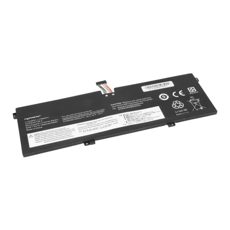 MOVANO baterija L17C4PH1, skirta Lenovo Yoga C930-13IKB - 7600 mAh (58 Wh)