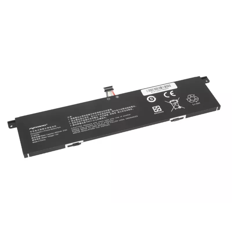 MOVANO akumuliatorius, skirtas Xiaomi Mi Air 13.3 2018 - 4850 mAh (37 Wh)