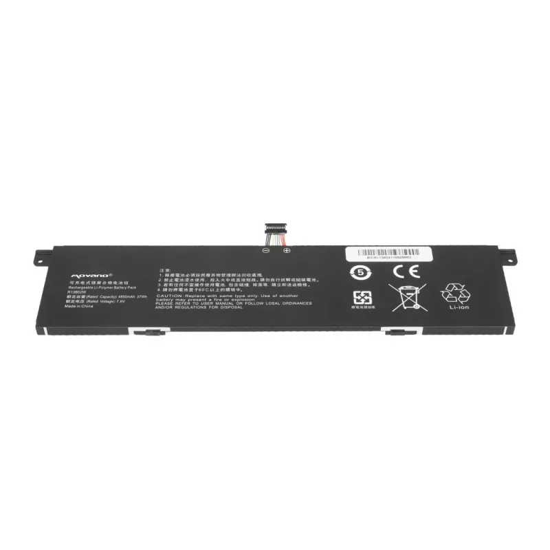 MOVANO akumuliatorius, skirtas Xiaomi Mi Air 13.3 2018 - 4850 mAh (37 Wh)