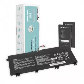 MOVANO baterija B41N1711, skirta Asus ROG Strix GL703VD GL503VM GL503VD FX503VM - 4240 mAh (64 Wh)