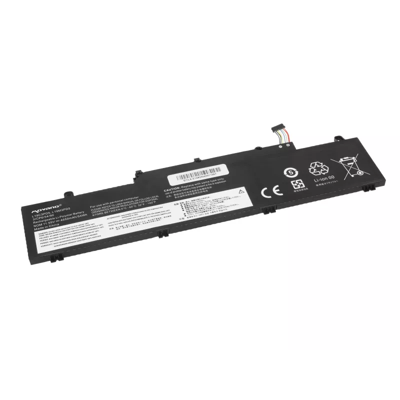 MOVANO akumuliatorius L19M3PD5 L19C3PD5 L19D3PD5, skirtas Lenovo ThinkPad E14 E15 Gen2 Gen3 Gen4 - 4650 mAh (54 Wh)