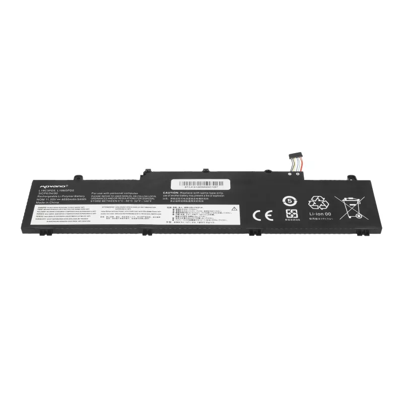 MOVANO akumuliatorius L19M3PD5 L19C3PD5 L19D3PD5, skirtas Lenovo ThinkPad E14 E15 Gen2 Gen3 Gen4 - 4650 mAh (54 Wh)