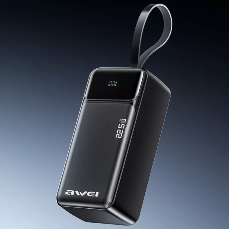 AWEI PA-105 Power Bank 40000mAh 22.5W PD QC 3.0 USB-C Juoda