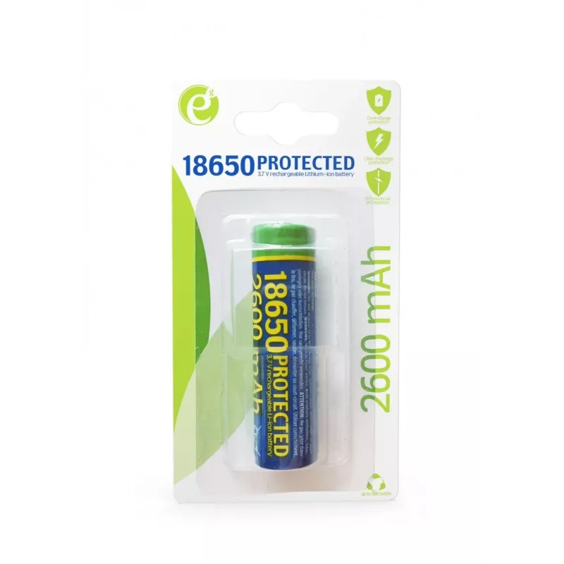 GEMBIRD Baterija 3.7V Li-Ion 18650 2600mAh
