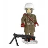 COBI Small Army Battle of the Bulge 1944 statybiniai blokeliai, 75 vnt., 1 JAV kareivio figūrėlė