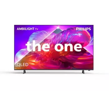 Philips 75PQS9001/12 75 colių QLED 4K Ultra HD Google TV su 3 pusių Ambilight, MiniLED, 120Hz, Dolby Vision ir Atmos, VRR, ALLM, FreeSync Premium, G-Sync suderinamas, 4x HDMI 2.1, 2x USB, Wi-Fi, Bluetooth 5.0, DVB-T/T2/C/S/S2, pilka