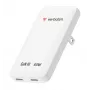 Verbatim Slim GaN Charger 2 prievadų 65W (EU/UK/US) baltas