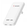 Verbatim Slim GaN Charger 2 prievadų 65W (EU/UK/US) baltas