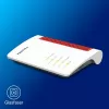 FRITZ! Box 5630 baltas dviejų juostų Wi-Fi 6 DSL/VDSL maršrutizatorius su DECT bazine stotimi, Gigabit Ethernet, USB 2.0, SFP lizdu