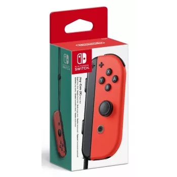 Nintendo Switch Joy-Con (R) belaidis valdiklis - neon raudona