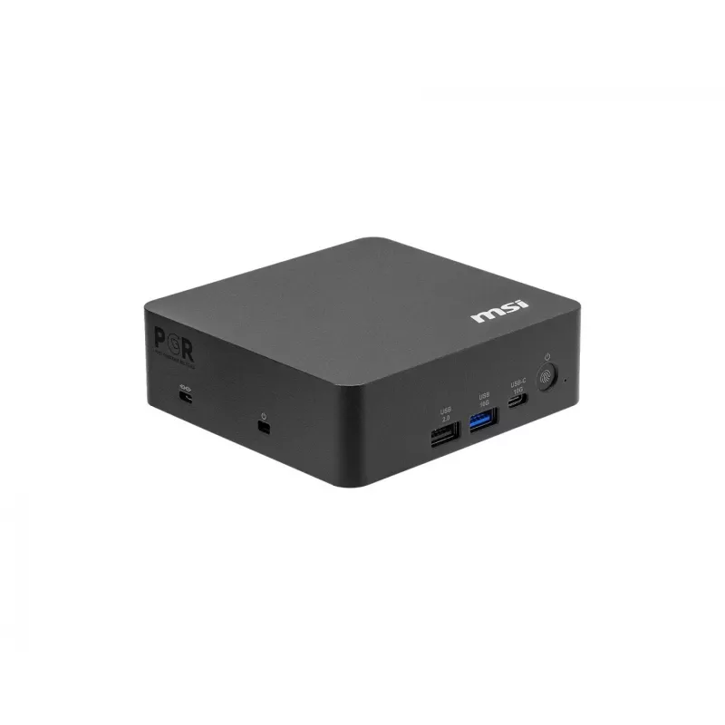 MSI Cubi NUC AI+ 3MG-003EU Mini kompiuteris, Intel Core Ultra 7 155H, 16GB DDR5, 1TB SSD, Windows 11 Pro, juodos spalvos