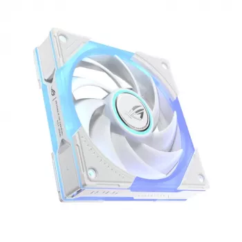 ASUS ROG Eurux GR120 ARGB ventiliatorius White Edition, 120 mm, vieneto pakuotė