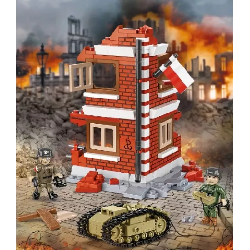 COBI Historical Collection Goliath vikšrinė mina Varšuvos sukilimas 1:35 mastelio modelio konstravimo rinkinys - 311 dalių