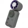 Verbatim Cool'n'Go Ice Touch Mini nešiojamas ventiliatorius (violetinė/pilka)