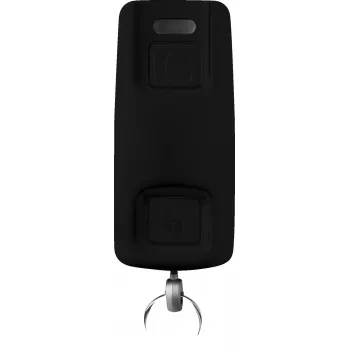 ABUS Security-Center HomeTec Pro nuotolinio valdymo pultas CFF3100 – 2 kanalų belaidis raktų pakabukas, skirtas CFA3000/CFA3010 durų spynos pavaroms, 868,3 MHz, sidabrinis