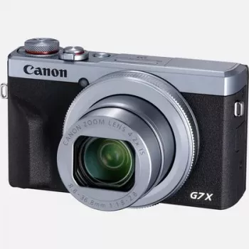 Canon PowerShot G7 X Mark III skaitmeninis fotoaparatas (20.1MP, 4.2x optinis priartinimas, 4K vaizdo įrašas, Wi-Fi/Bluetooth) - juoda