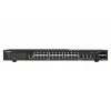 QNAP QSW-M2130P-2C2S26T 26 prievadų 2.5GbE PoE++ valdomas 2 lygio stelažinis komutatorius su 2x 10GbE SFP+ ir 2x 10GbE kombinuotais prievadais, 370W PoE biudžetas
