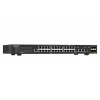QNAP QSW-M2130P-2C2S26T 26 prievadų 2.5GbE PoE++ valdomas 2 lygio stelažinis komutatorius su 2x 10GbE SFP+ ir 2x 10GbE kombinuotais prievadais, 370W PoE biudžetas