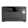 QNAP TVS-h1277AX-R5-16G 12 lizdų QuTS hero NAS, AMD EPYC 7232P 8 branduolių, 64GB DDR4 ECC, 2x25GbE SFP28, 2x2.5GbE, 12x U.2 NVMe/SATA SSD lizdai
