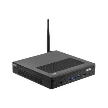 MSI PRO DP10 A14MG-004EU Mini PC - Intel Pentium G7400, 8GB RAM, 128GB SSD, Windows 11 Pro, juoda