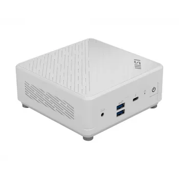 MSI Cubi 5 1M-614EU Mini kompiuteris - Intel Core 3 100U, 8GB RAM, 512GB SSD, Windows 11 Home, baltas