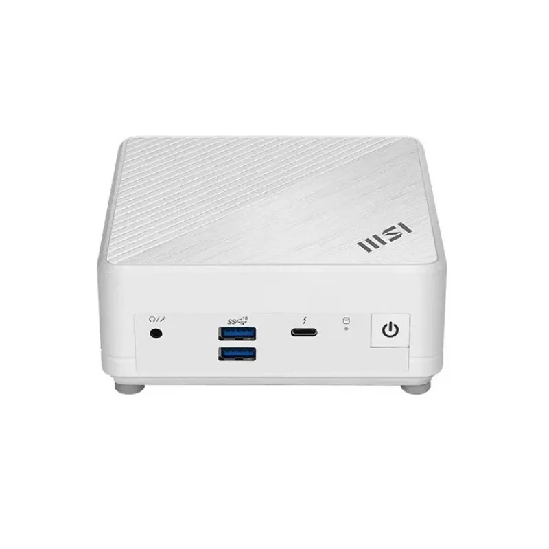 MSI Cubi 5 1M-614EU Mini kompiuteris - Intel Core 3 100U, 8GB RAM, 512GB SSD, Windows 11 Home, baltas