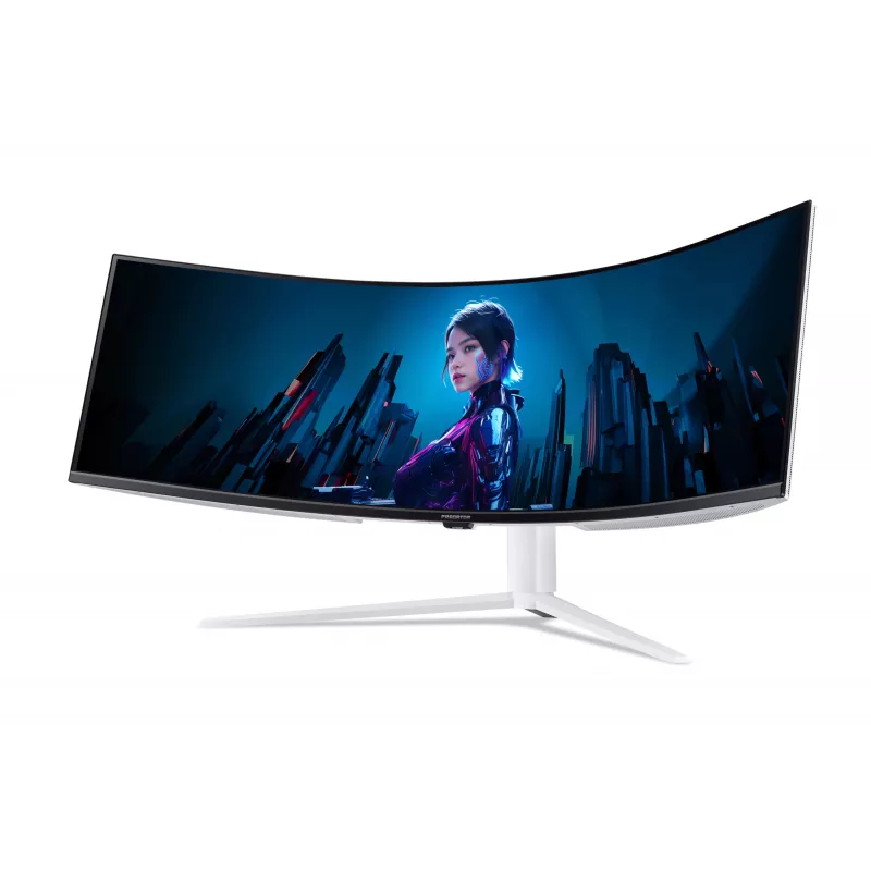 Acer Predator Z57A 57,1 colio lenktas 120Hz DQHD žaidimų monitorius (baltas)
