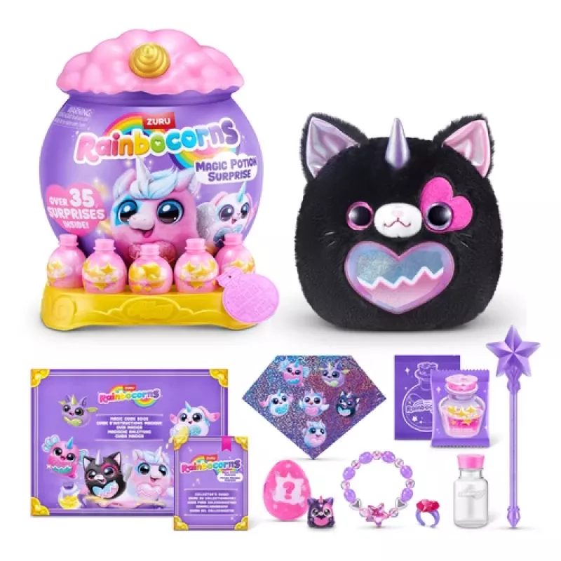 Zuru Rainbocorns Magic Potion Surprise Series 1 Assorted Collectible pliušinis žaislas