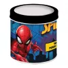 PULIO Spiderman analoginis vaikų laikrodis kolekcionuojamoje skardinėje dėžutėje