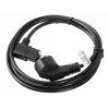 LANBERG CA-C13C-12CC-0030-BK 3m kampinis Schuko į IEC C13 maitinimo laidas, H05VV-F 3G1.0, VDE, juodas
